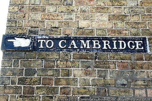 To Cambridge