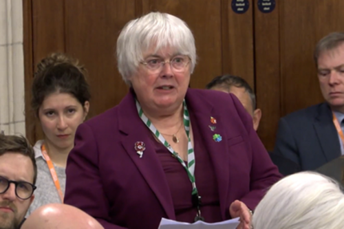 Charlotte Speaking In Parliament
