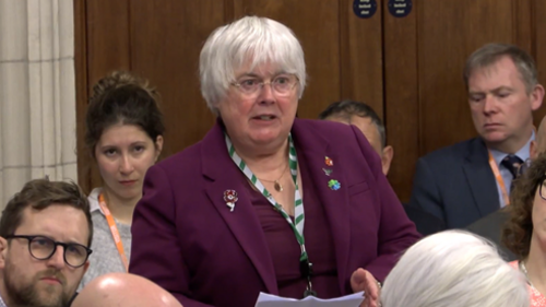 Charlotte Speaking In Parliament