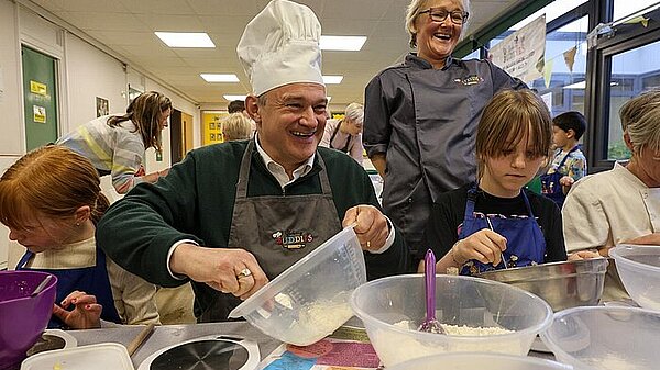 Ed Davey Baking